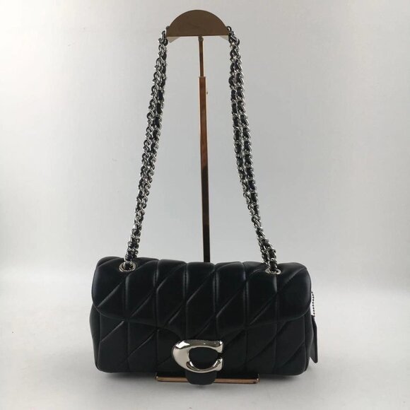 tabby Coach shoulder bag 26 with quilting - Picture 2 of 12